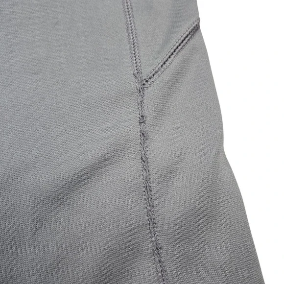 Nike Therma-Fit Sweatshirt Mens 2XL XXL Gray Orange 1/4‎ Zip Long Sleeve - Picture 5 of 9